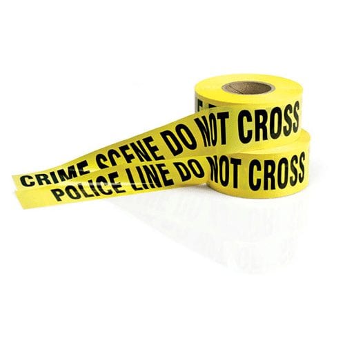 Lightning Powder "CRIME SCENE - DO NOT CROSS" Barrier Tape 3-5013 - Tactical & Duty Gear